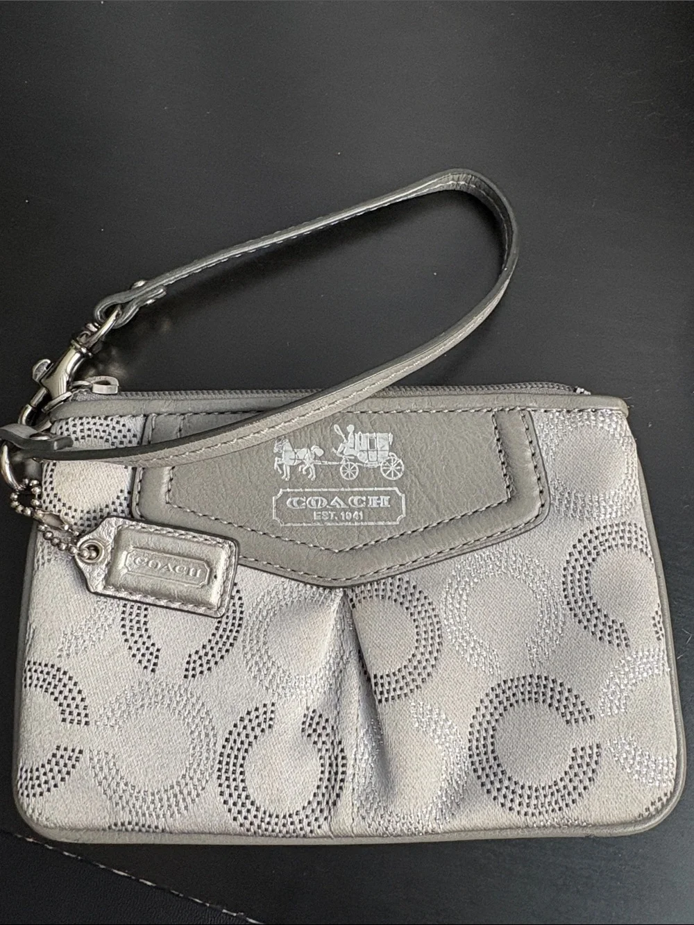 Coach sleek wristlet